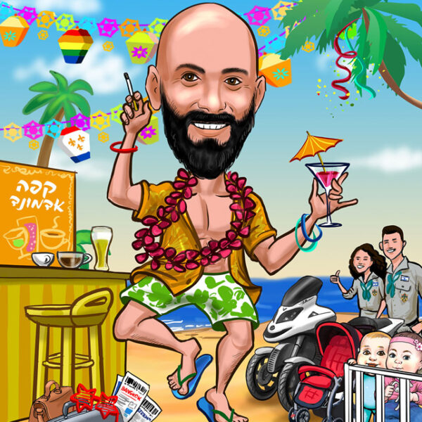 איור דיגיטלי לפי תמונה