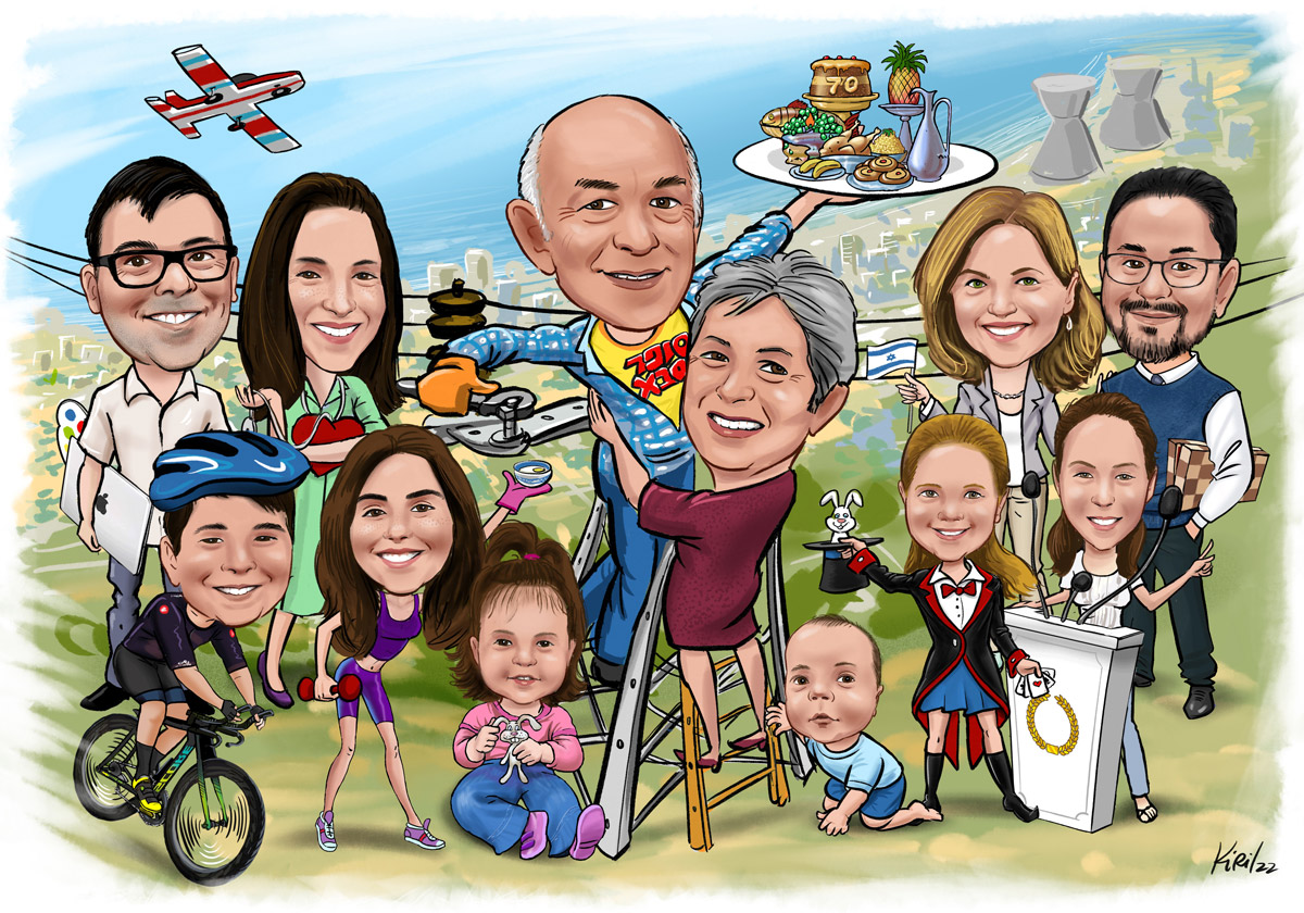 Digital caricature kiril group7