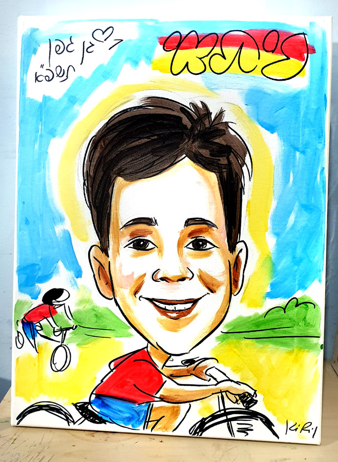 Kids canvas hobby boy bicycle