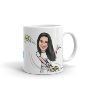 Mug template woman 1 white kiril 300x300