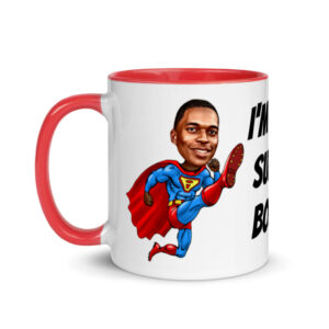 Print mug white 11oz boss superman 300x300