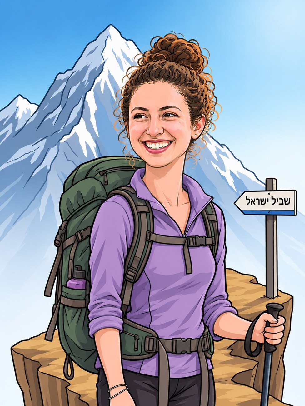 תיק עם קריקטורה AI אישית – תמונה 2